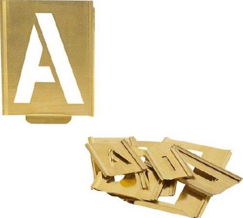 Kukko Signierschablone A bis Z Schrifthöhe 50 mm Produktbild Kukko Signierschablone A bis Z Schrifthöhe 50 mm