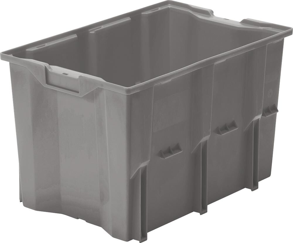 Lakape Drehstapelbehälter DLK 1 grau Produktbild Lakape Drehstapelbehälter DLK 1 grau