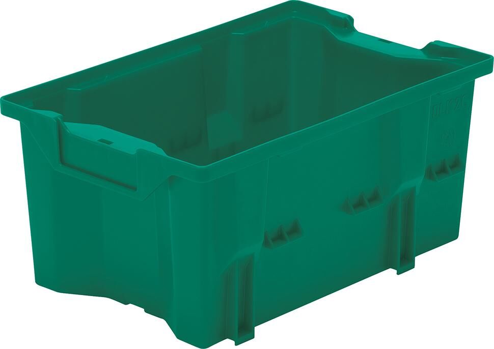 Lakape Drehstapelbehälter DLK 2C grün Produktbild Lakape Drehstapelbehälter DLK 2C grün