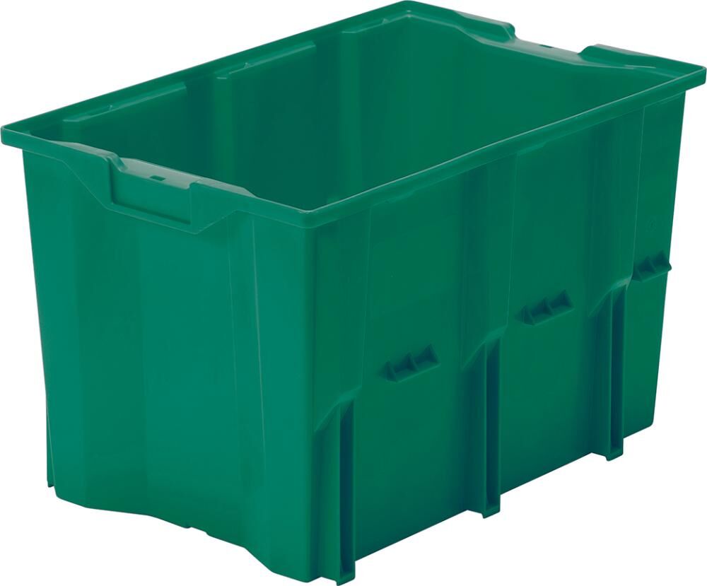 Lakape Drehstapelbehälter DLK 1 grün Produktbild Lakape Drehstapelbehälter DLK 1 grün