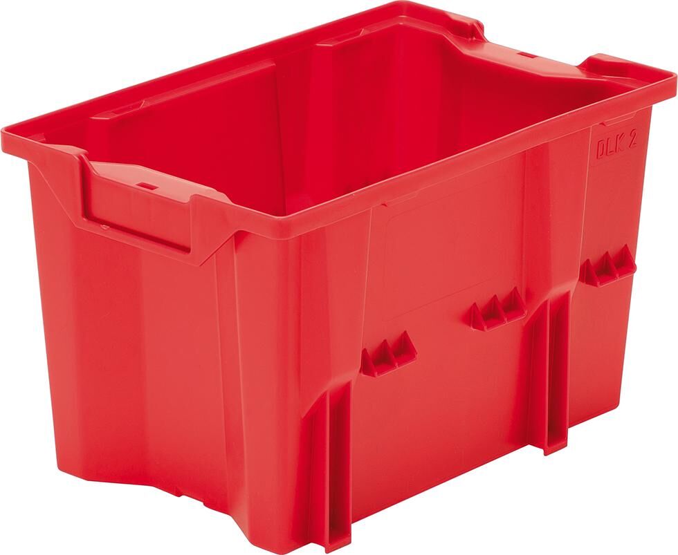 Lakape Drehstapelbehälter DLK 2 rot Produktbild Lakape Drehstapelbehälter DLK 2 rot