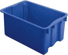 Lakape Drehstapelbehälter 45 l 600x400x250 mm blau Produktbild Lakape Drehstapelbehälter 45 l 600x400x250 mm blau