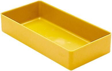 Lakape Einsatzkasten E40/1 198x99x40 mm  Lakape Einsatzkasten E40/1 198x99x40 mm gelb