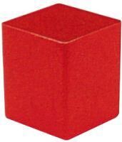 Lakape Einsatzkasten E 63/1 54x54x63 mm  Lakape Einsatzkasten E 63/1 54x54x63 mm rot