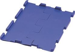 Lakape Klappdeckel blau für Transportkasten VTK 600 Lakape Klappdeckel blau für Transportkasten VTK 600
