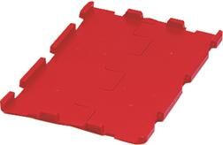 Lakape Klappdeckel rot für Transportkasten VTK 400 Produktbild Lakape Klappdeckel rot für Transportkasten VTK 400