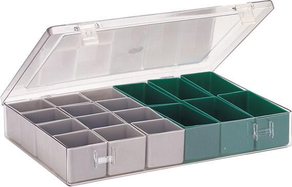 Lakape Sortimentkasten mit Deckel 307x225x50 mm Typ 4.02 Produktbild Lakape Sortimentkasten mit Deckel 307x225x50 mm Typ 4.02