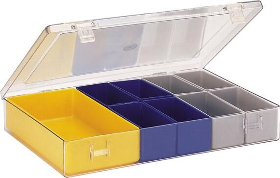 Lakape Sortimentkasten mit Deckel 307x225x50 mm Typ 4.08 Produktbild Lakape Sortimentkasten mit Deckel 307x225x50 mm Typ 4.08