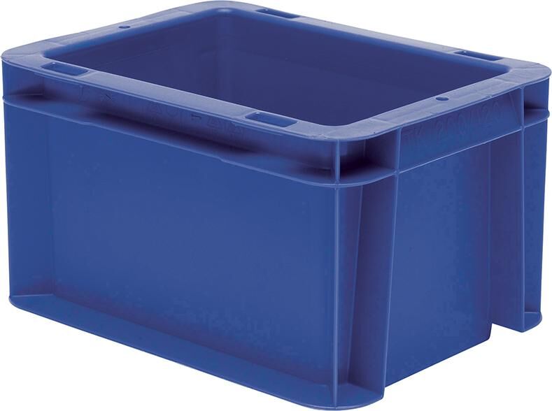 Lakape Stapeltransportkasten TK 200x150x120 mm blau Produktbild Lakape Stapeltransportkasten TK 200x150x120 mm blau