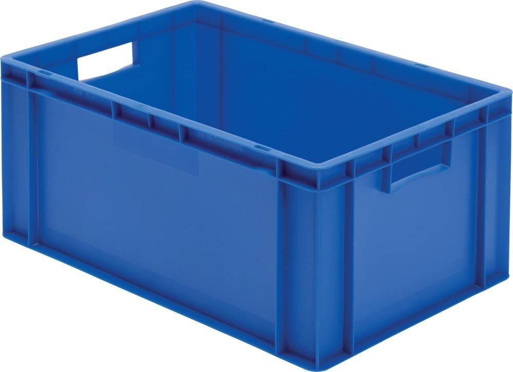 Lakape Stapeltransportkasten TK 600x400x270 mm blau Produktbild Lakape Stapeltransportkasten TK 600x400x270 mm blau