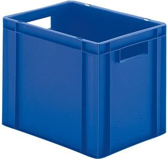Lakape Stapeltransportkasten TK 400x300x320 mm blau Produktbild Lakape Stapeltransportkasten TK 400x300x320 mm blau