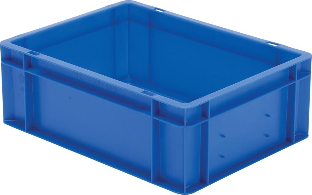 Lakape Stapeltransportkasten TK 400x300x145 mm blau Produktbild Lakape Stapeltransportkasten TK 400x300x145 mm blau