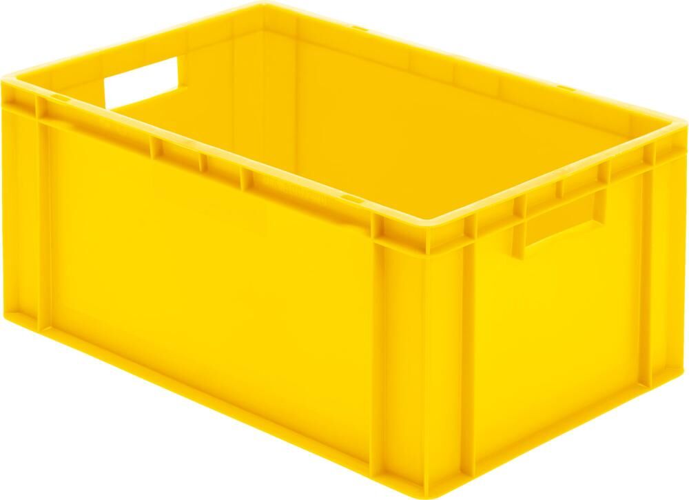 Lakape Stapeltransportkasten TK 600x400x270 mm gelb Produktbild Lakape Stapeltransportkasten TK 600x400x270 mm gelb