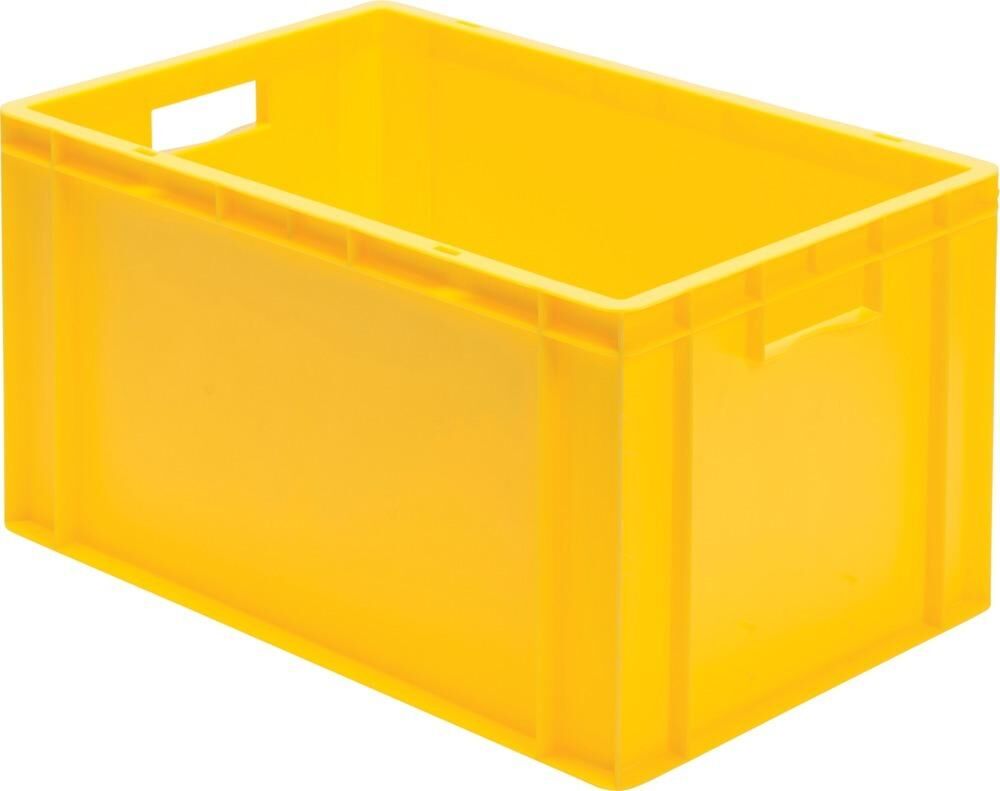 Lakape Stapeltransportkasten TK 600x400x320 mm gelb Produktbild Lakape Stapeltransportkasten TK 600x400x320 mm gelb