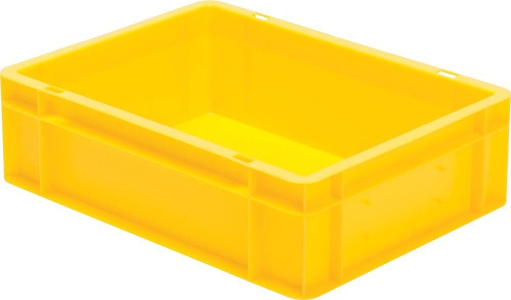 Lakape Stapeltransportkasten TK 400x300x120 mm gelb Lakape Stapeltransportkasten TK 400x300x120 mm gelb