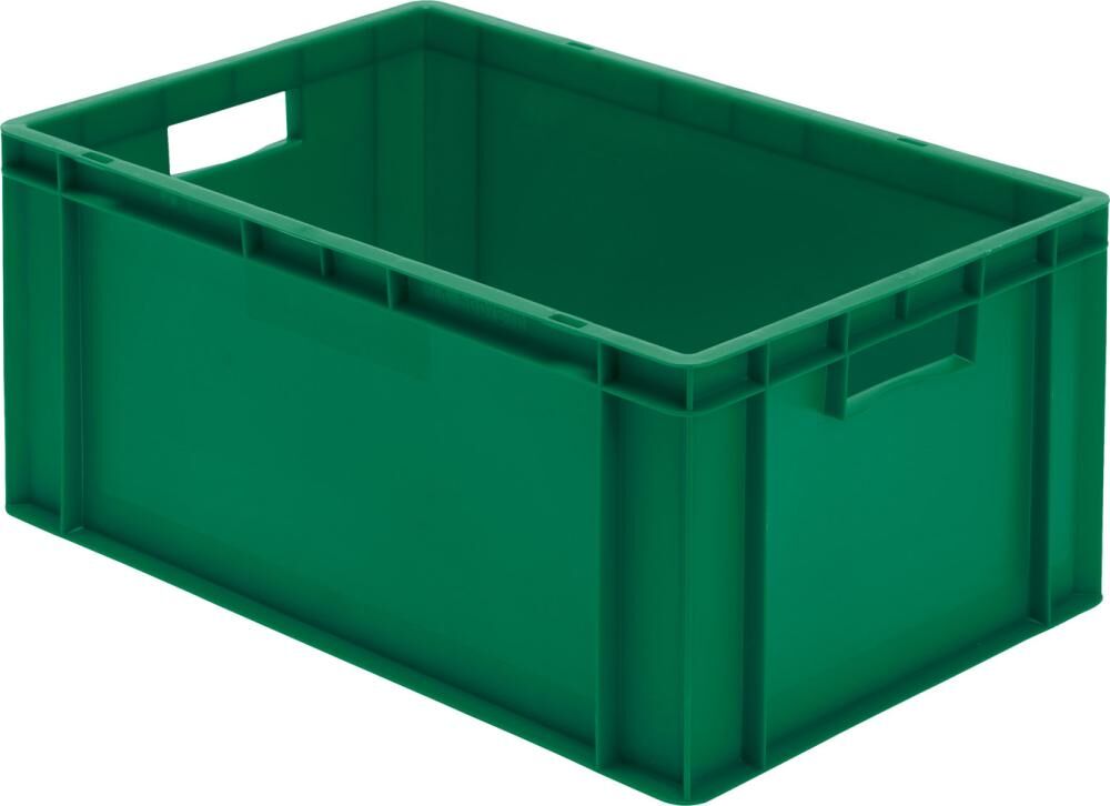 Lakape Stapeltransportkasten TK 600x400x270 mm grün Produktbild Lakape Stapeltransportkasten TK 600x400x270 mm grün