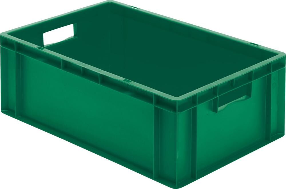 Lakape Stapeltransportkasten TK 600x400x210 mm grün Produktbild Lakape Stapeltransportkasten TK 600x400x210 mm grün