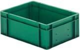 Lakape Stapeltransportkasten TK 400x300x145 mm grün Produktbild Lakape Stapeltransportkasten TK 400x300x145 mm grün