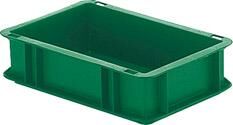 Lakape Stapeltransportkasten TK 300x200x75 mm grün Produktbild Lakape Stapeltransportkasten TK 300x200x75 mm grün