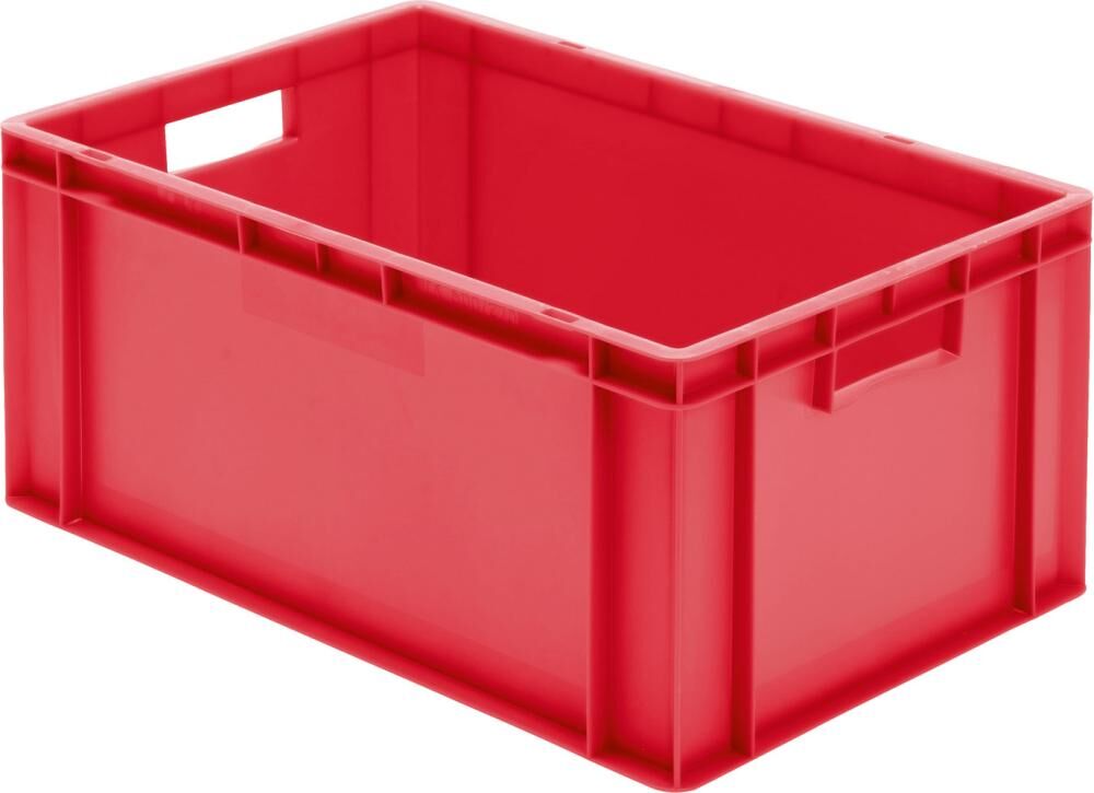 Lakape Stapeltransportkasten TK 600x400x270 mm rot Produktbild Lakape Stapeltransportkasten TK 600x400x270 mm rot