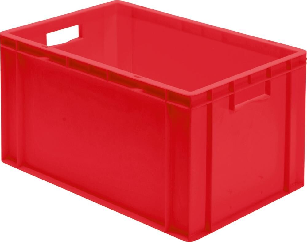 Lakape Stapeltransportkasten TK 600x400x320 mm rot Produktbild Lakape Stapeltransportkasten TK 600x400x320 mm rot