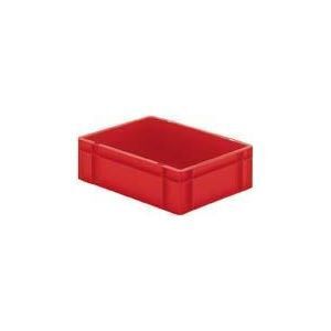 Lakape Stapeltransportkasten TK 400x300x120 mm rot Produktbild Lakape Stapeltransportkasten TK 400x300x120 mm rot