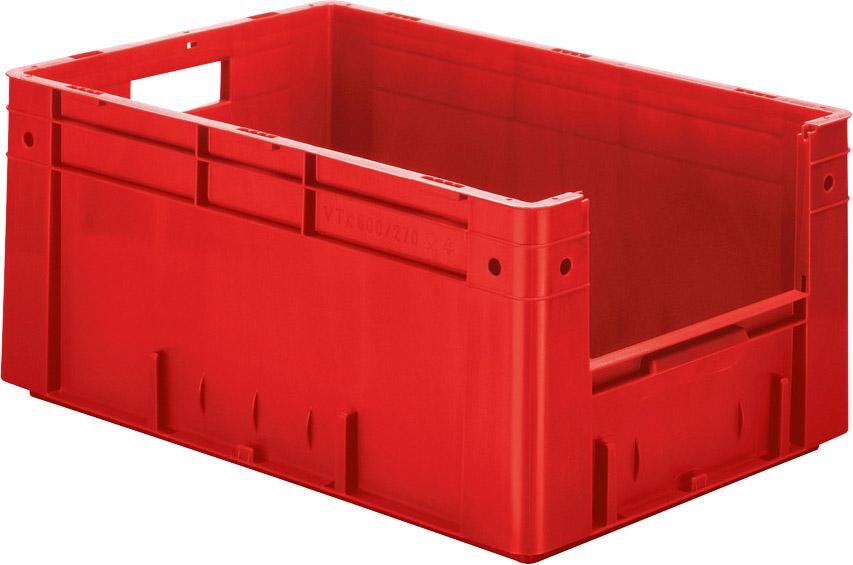 Lakape Schwerlast Transportkasten VTK 600/270-4 rot