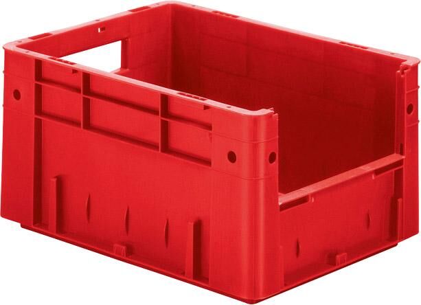 Lakape Schwerlast Transportkasten VTK 400/210-4 rot Produktbild Lakape Schwerlast Transportkasten VTK 400/210-4 rot