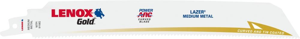 Lenox Säbelsägeblatt 210999118GR 229x25x0,9 mm 18 Zähne Produktbild Lenox Säbelsägeblatt 210999118GR 229x25x0,9 mm 18 Zähne