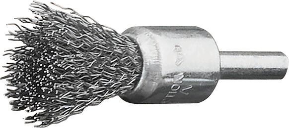 Lessmann Pinselbürste Stahldraht gewellt 23 x 25/68 x 0,3 mm