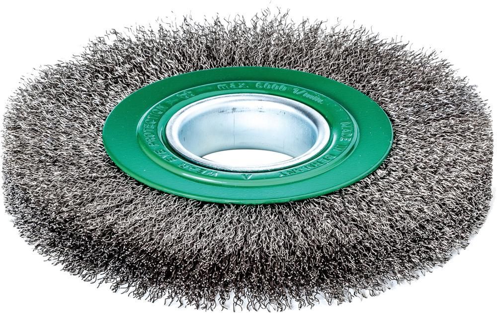 Lessmann Rundbürste rostfrei 125 x 21/23 mm Stahldraht gewellt 0,3 mm Lessmann Rundbürste rostfrei 125 x 21/23 mm Stahldraht gewellt 0,3 mm