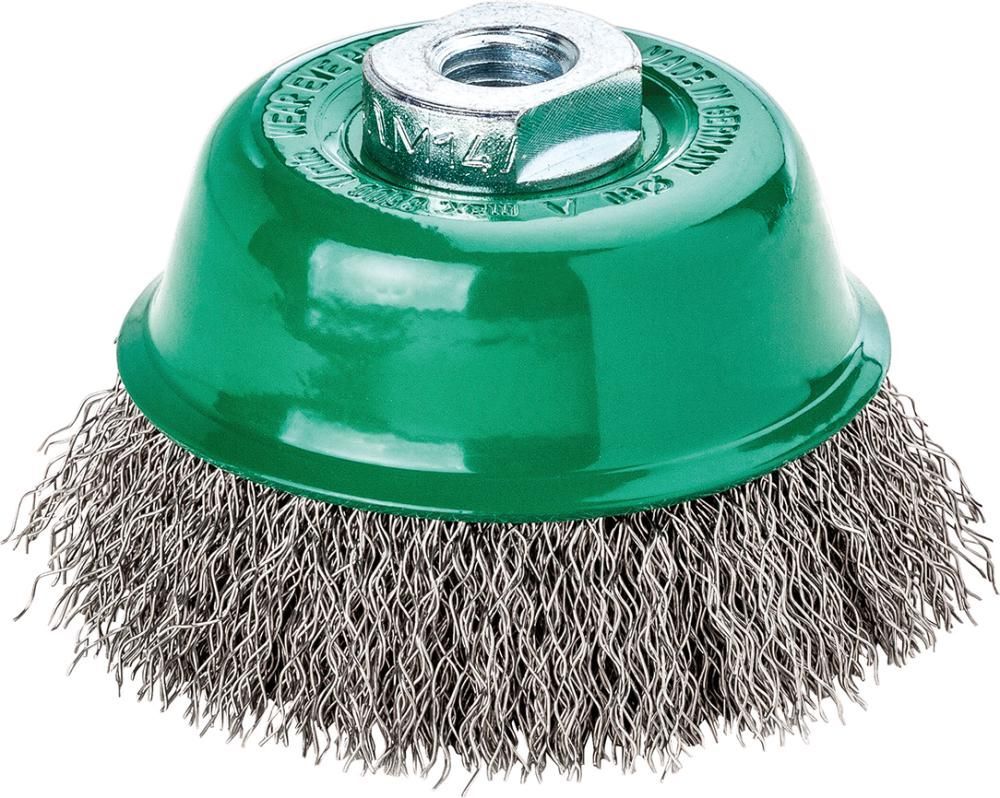 Produktbild Lessmann Topfbürste Edelstahl gewellt 65 x 0,35 mm
