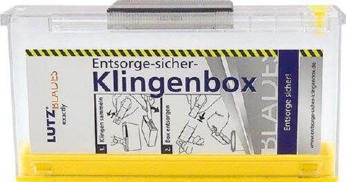 Lutz Blades Gebrauchtklingenbehälter 120 x 65 x 25 mm Produktbild Lutz Blades Gebrauchtklingenbehälter 120 x 65 x 25 mm