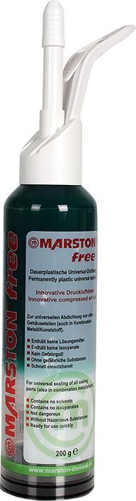 Marston Domsel Dichtmasse Universal Lösungsmittelfrei Kartusche mit 200 g Produktbild Marston Domsel Dichtmasse Universal Lösungsmittelfrei Kartusche mit 200 g