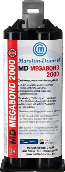 Marston Domsel Hochleistungskleber MD-Megabond 2000 1:1 Doppelspritze mit 25 g Produktbild Marston Domsel Hochleistungskleber MD-Megabond 2000 1:1 Doppelspritze mit 25 g