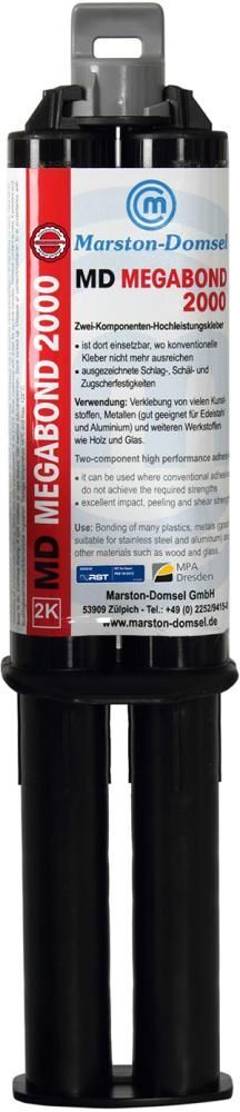 Marston Domsel Hochleistungskleber MD-Megabond 2000 1:1 Doppelspritze mit 50 g Produktbild Marston Domsel Hochleistungskleber MD-Megabond 2000 1:1 Doppelspritze mit 50 g