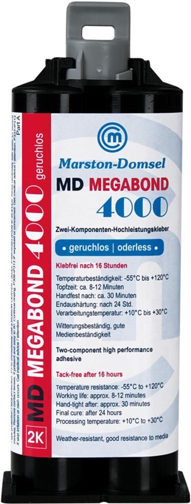 Marston Domsel Hochleistungskleber MD-Megabond 4000 1:1 Doppelspritze mit 50 g Produktbild Marston Domsel Hochleistungskleber MD-Megabond 4000 1:1 Doppelspritze mit 50 g