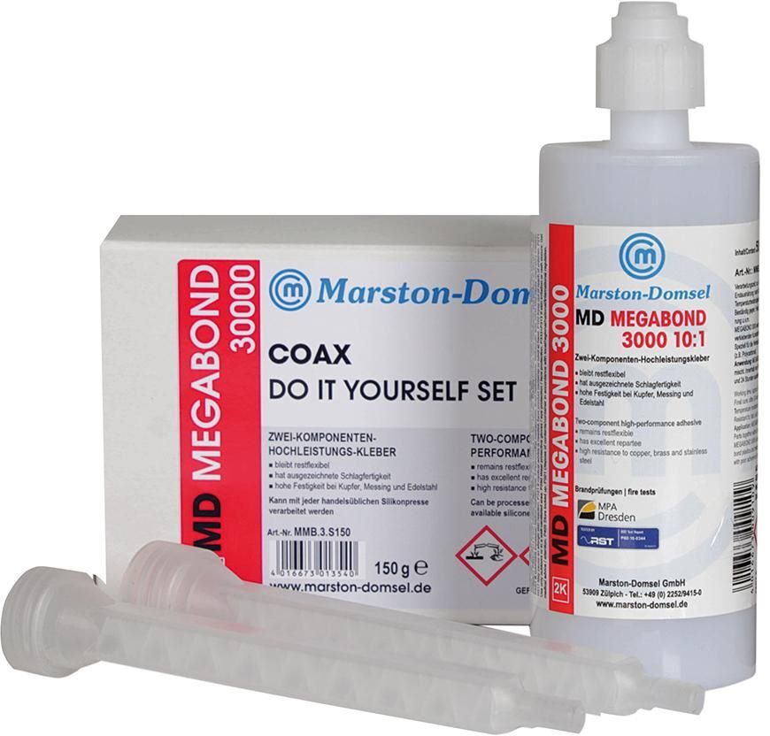 Marston Domsel Klebstoff MD-Megabond 3000 10:1 Doppelspritze mit 150 g Produktbild Marston Domsel Klebstoff MD-Megabond 3000 10:1 Doppelspritze mit 150 g