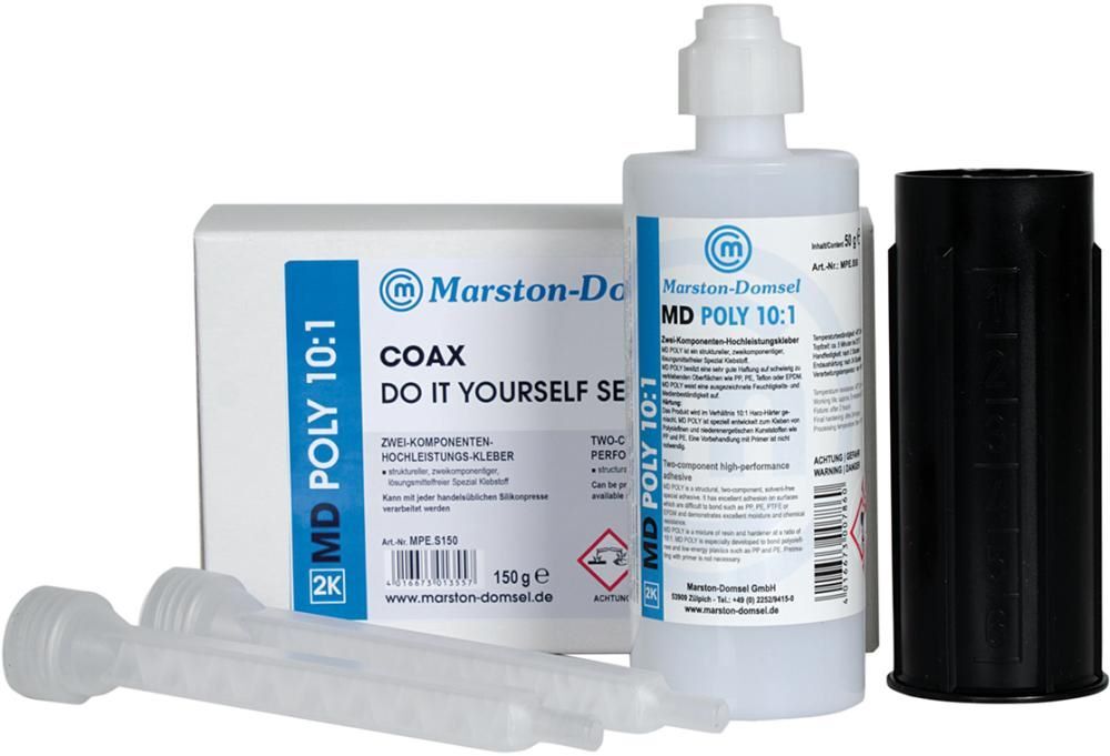 Marston Domsel Spezialklebstoff M- Poly 10:1 Doppelspritze mit 150 g