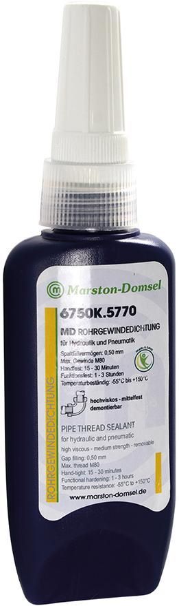Marston Domsel Rohrgewindedichtung MD6750K.577 Tube mit 50 g Produktbild Marston Domsel Rohrgewindedichtung MD6750K.577 Tube mit 50 g
