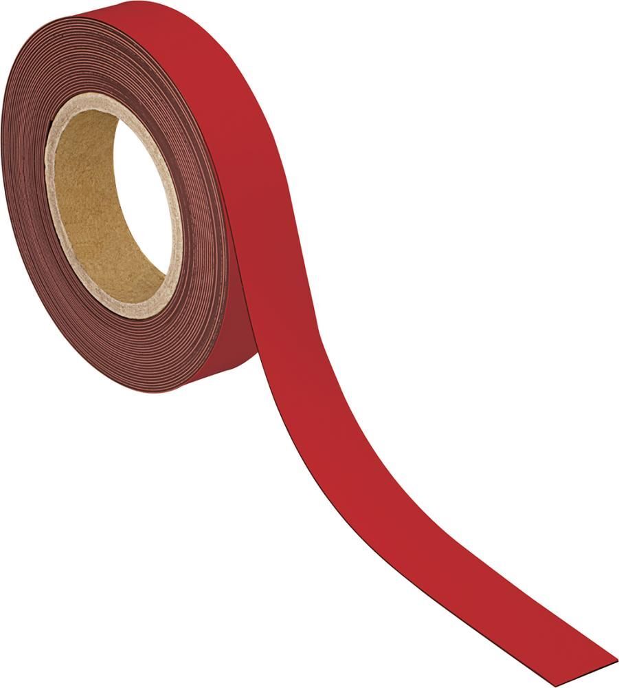 Maul Kennzeichnungsband magnetisch rot 3 cm x 10 Meter Produktbild Maul Kennzeichnungsband magnetisch rot 3 cm x 10 Meter