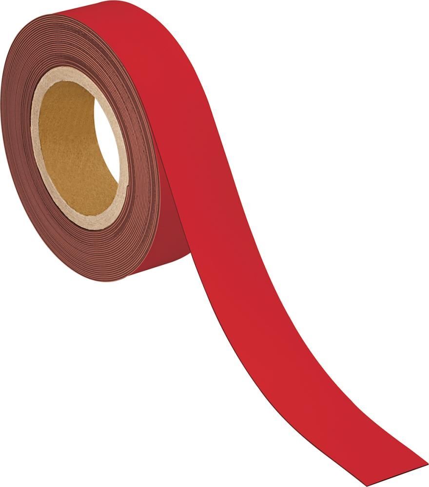 Maul Kennzeichnungsband magnetisch rot 4 cm x 10 Meter Produktbild Maul Kennzeichnungsband magnetisch rot 4 cm x 10 Meter