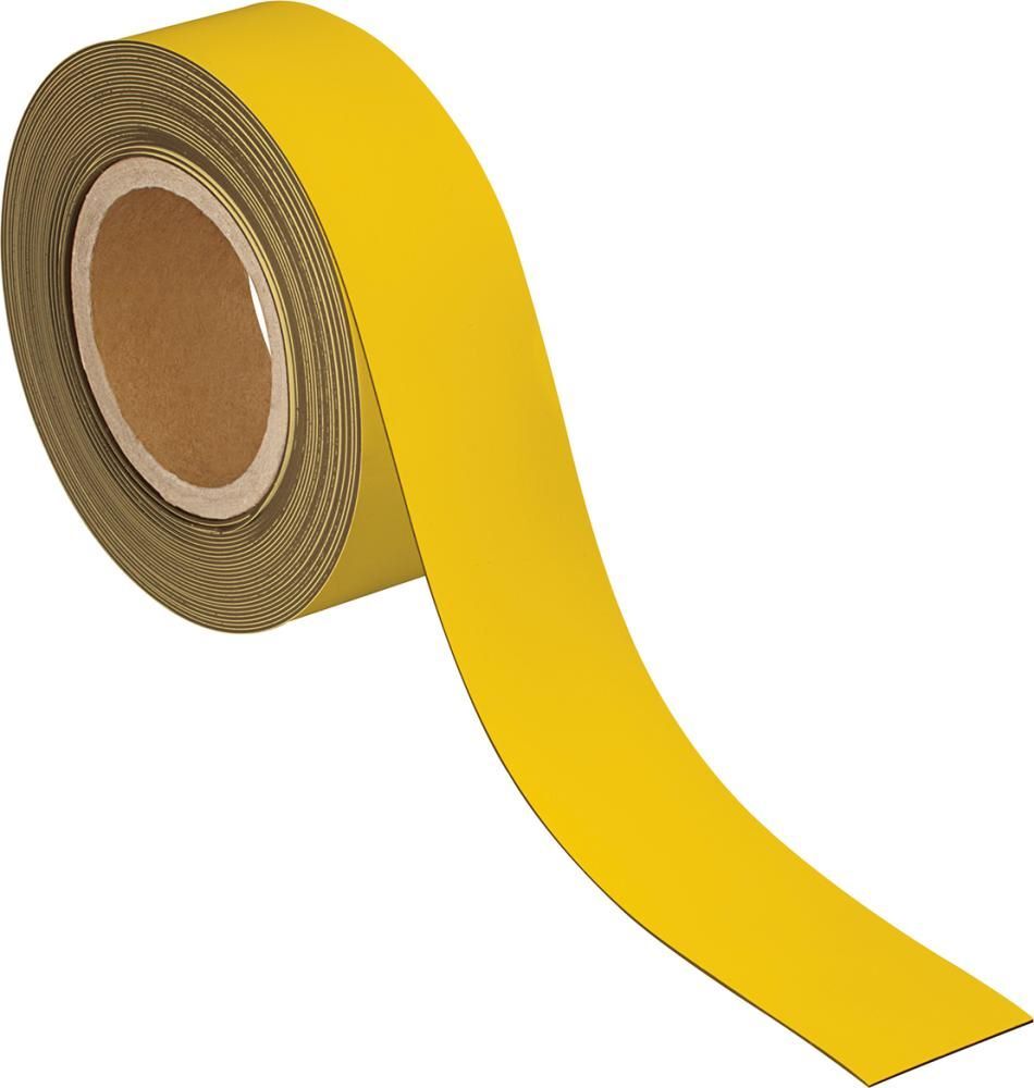 Maul Kennzeichnungsband magnetisch gelb 5 cm x 10 Meter Produktbild Maul Kennzeichnungsband magnetisch gelb 5 cm x 10 Meter