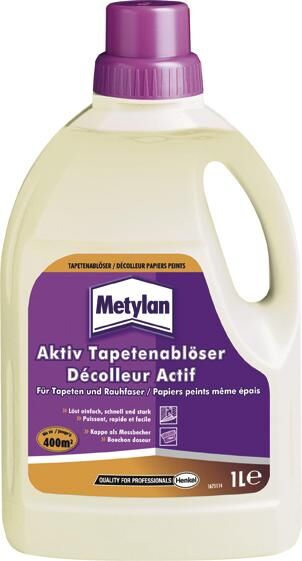 Metylan Aktiv Tapeten Ablöser 1L Lösungsmittel Metylan Aktiv Tapeten Ablöser 1L Lösungsmittel