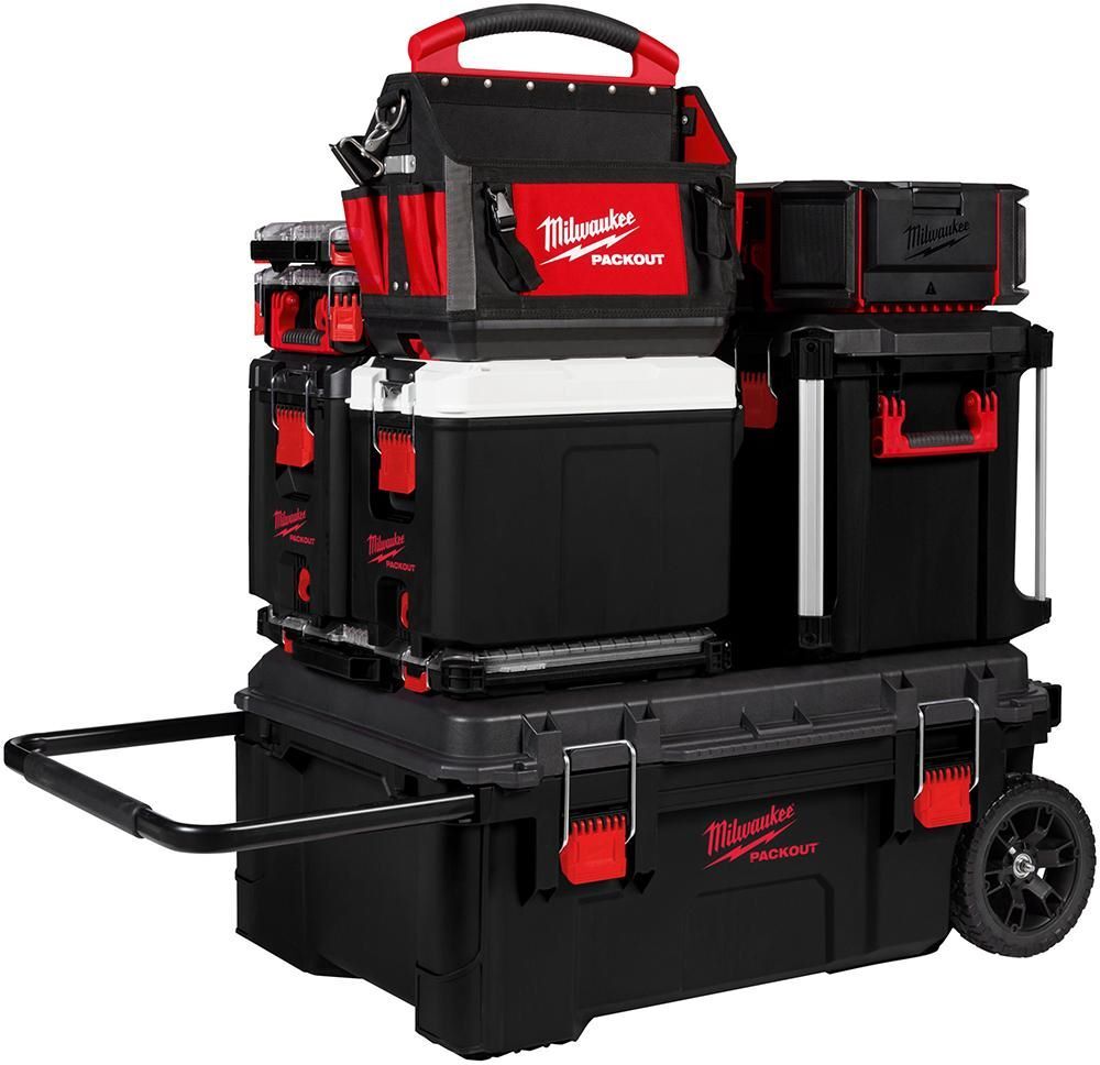 Milwaukee Montagebox Trolley Packout Mobile Produktbild Milwaukee Montagebox Trolley Packout Mobile