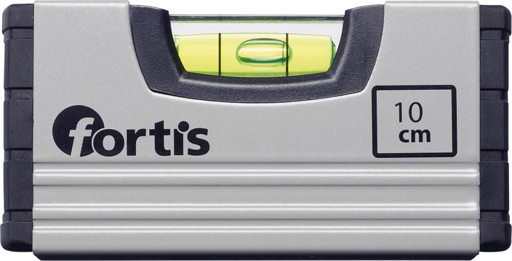 Fortis Wasserwaage Mini 10 cm Produktbild Fortis Wasserwaage Mini 10 cm