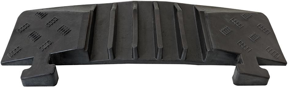 Moravia Kabelbrücke Morion Endstück mittelgroß mit Zapfen Produktbild Moravia Kabelbrücke Morion Endstück mittelgroß mit Zapfen