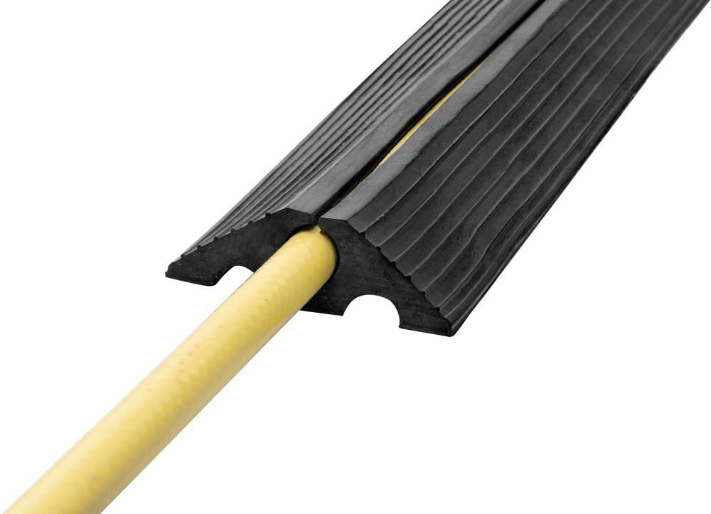 Moravia Kabelbrücke Morion schwarz zum Aufrollen für Kabel bis 20 mm Produktbild Moravia Kabelbrücke Morion schwarz zum Aufrollen für Kabel bis 20 mm bild 2