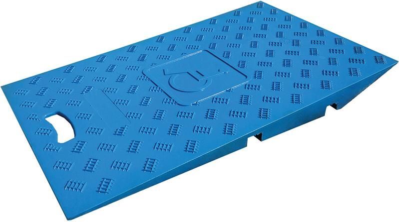 Moravia Rollstuhlrampenset 744 x 880 x 75 mm für Kabelbrücken Produktbild Moravia Rollstuhlrampenset 744 x 880 x 75 mm für Kabelbrücken