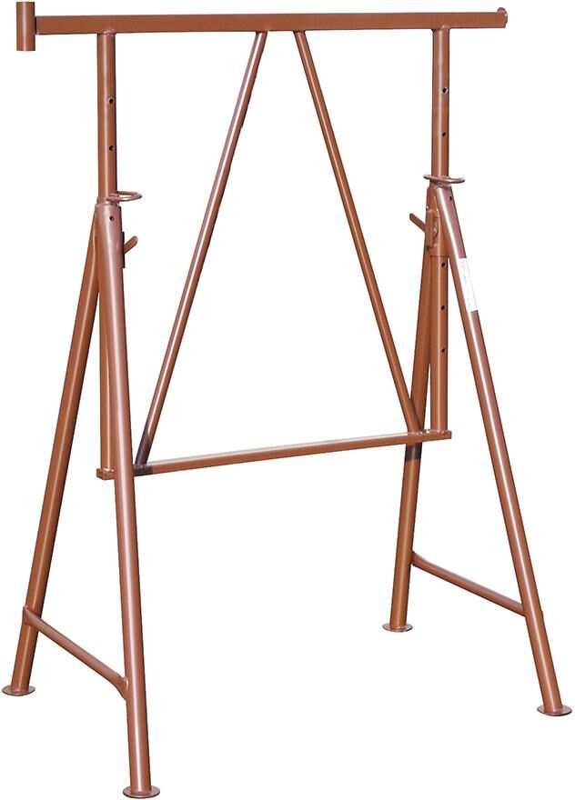 Müba Gerüstbock lackiert B 1,20 m H 0,75 bis 1,30m Produktbild Müba Gerüstbock lackiert B 1,20 m H 0,75 bis 1,30m